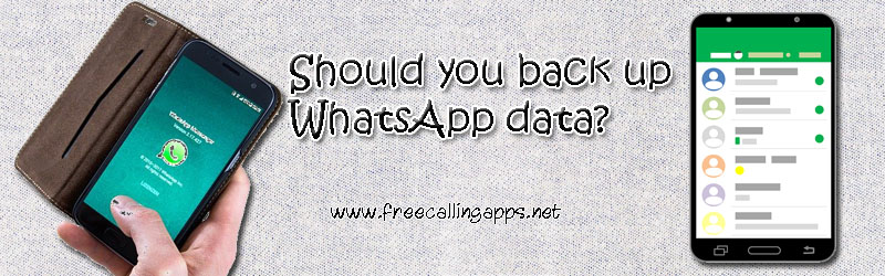 backup WhatsApp data