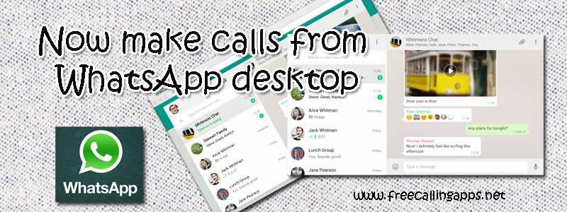 whatsapp desktop app